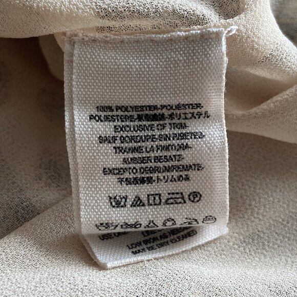 Free People Penny Lane Chiffon Dress in Tea Combo ASO Taylor Swift - Picture 6 of 7